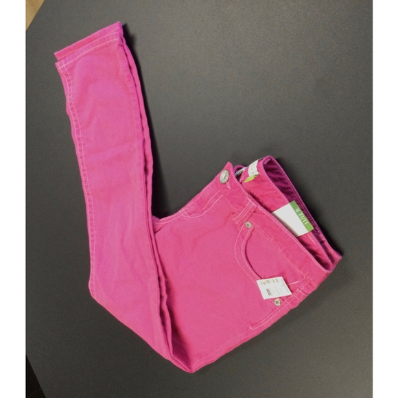 Girls Aeropostale Bagla Skinny‎ Leg Jeans Size 11/12 Pink - Picture 4 of 13